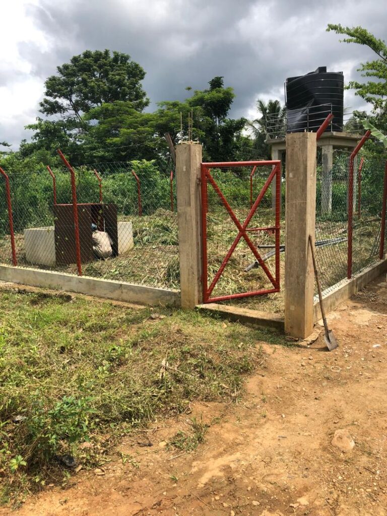 Construction of a Community Mechanised Solar-Powered Water System